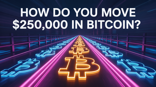 Ransomware Payment Logistics: How Do You Move $250,000 in Bitcoin?