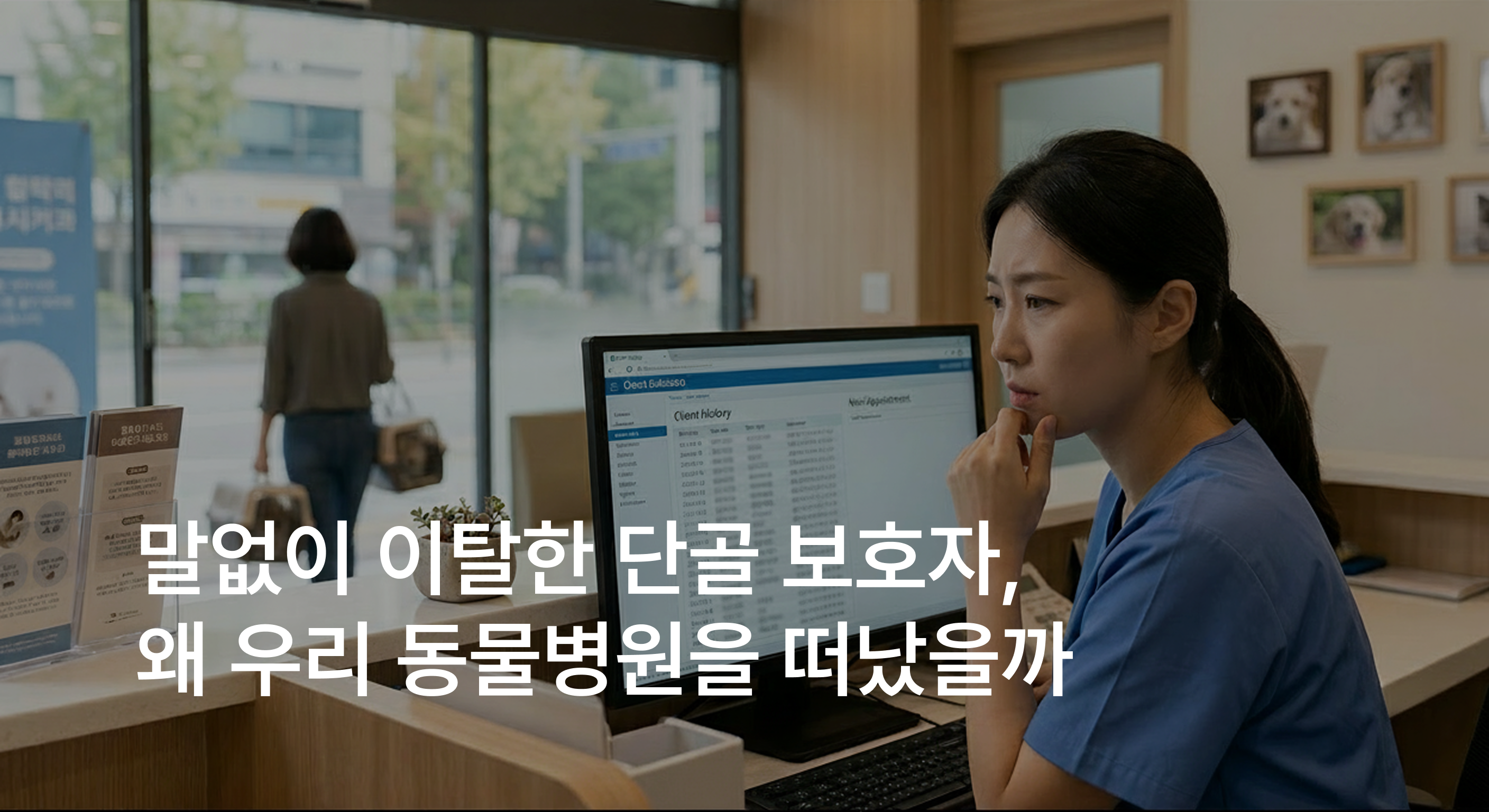 동물병원 단골 고객 이탈, 왜 떠났을까 - 보호자가 말없이 사라지는 4가지 이유