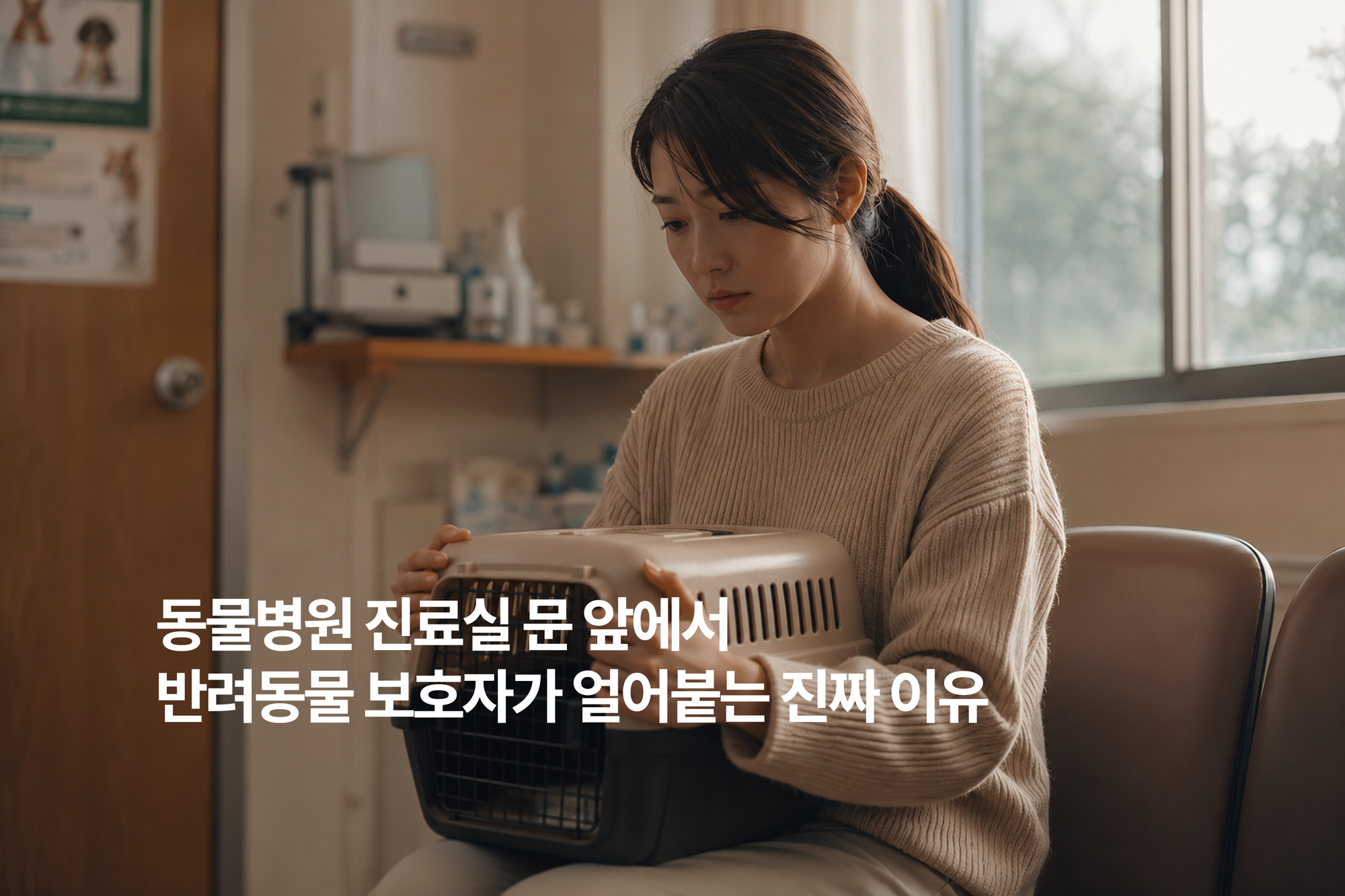 반려동물 보호자는 왜 동물병원 진료실 앞에서 굳어버릴까? 진료 불안, 비용 불안, 판단 불안의 심리 구조