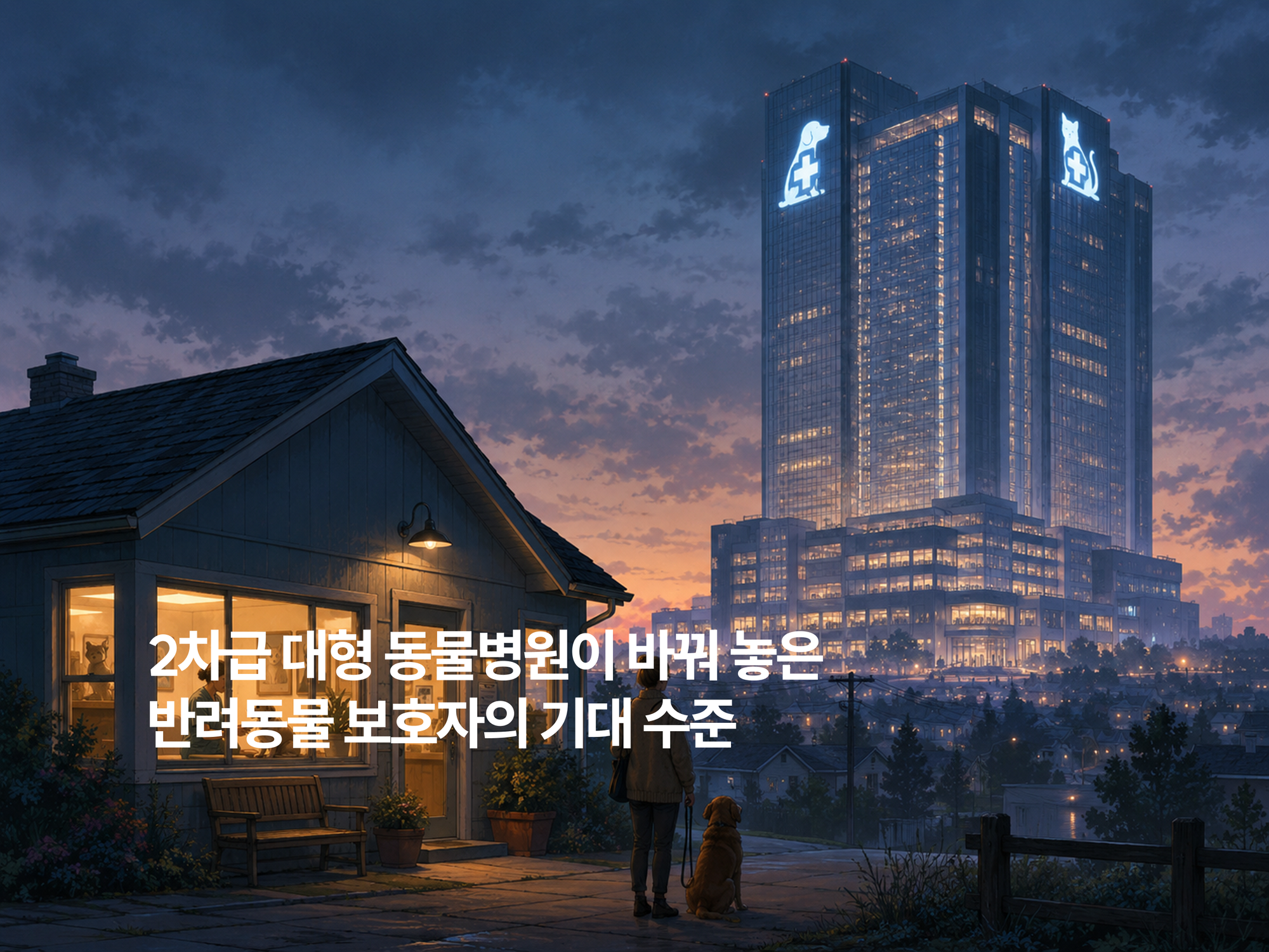 2차급 대형 동물병원이 바꿔 놓은 보호자의 기대 수준