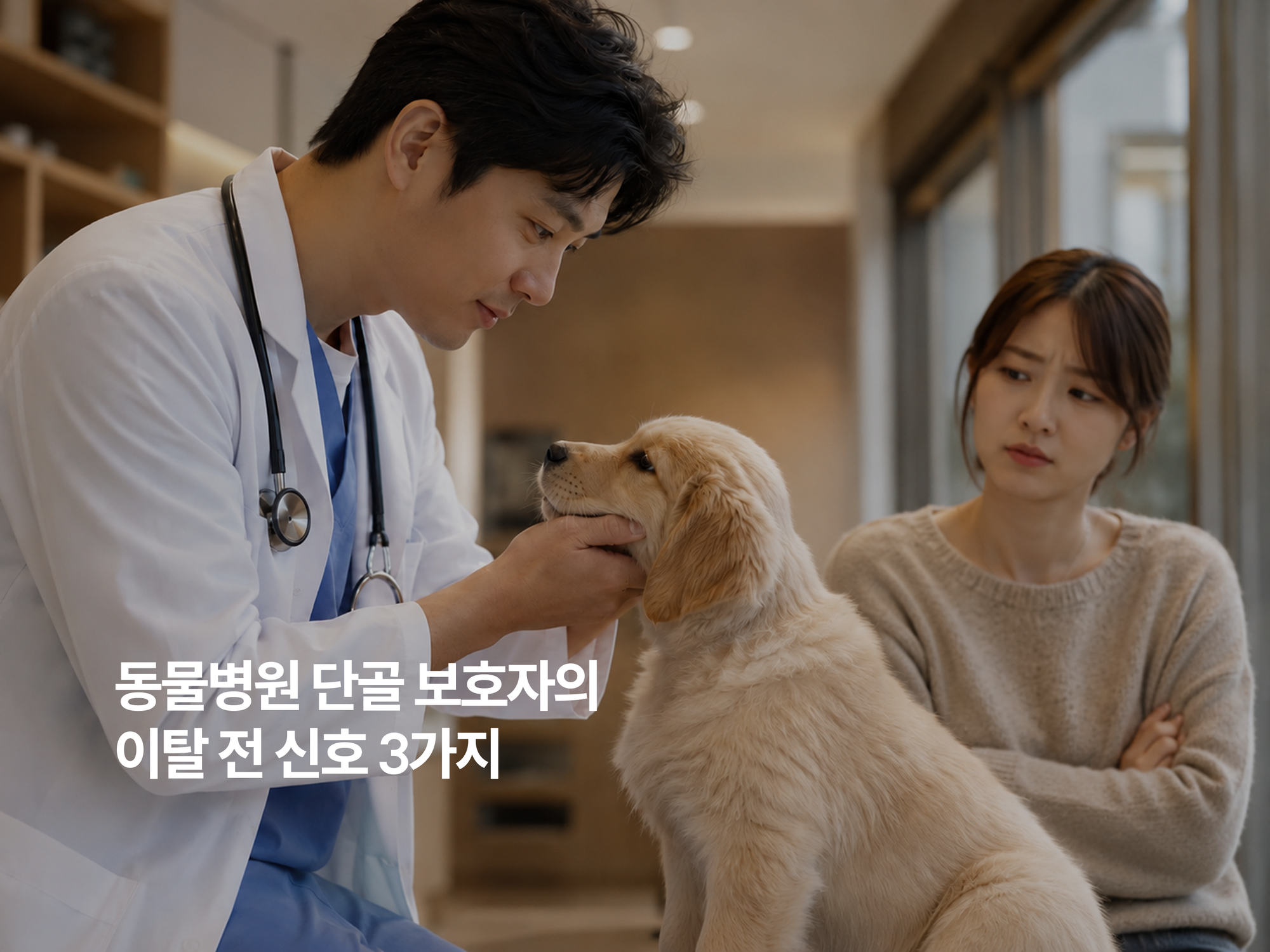 반려동물 보호자가 동물병원을 바꾸기 직전, 조용히 보내는 신호 3가지