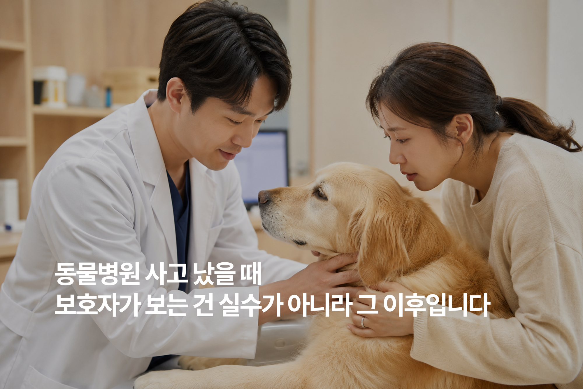 동물병원 진료 중 실수가 생겼을 때, 보호자에게 어떻게 말할까: 반려동물 의료 사고 대응 커뮤니케이션