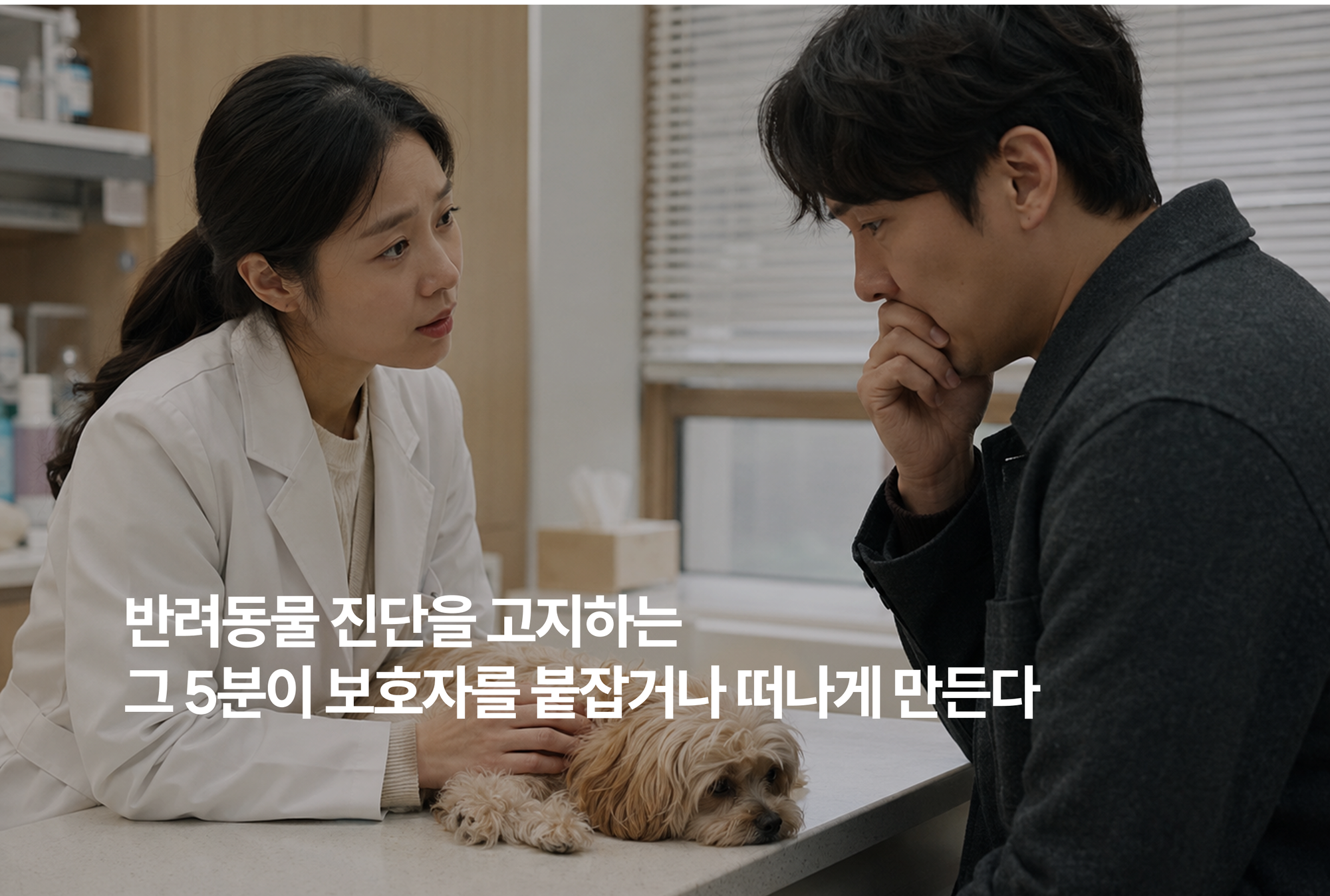 나쁜 소식을 전하는 수의사의 대화법: 진단 결과 고지 프레임워크