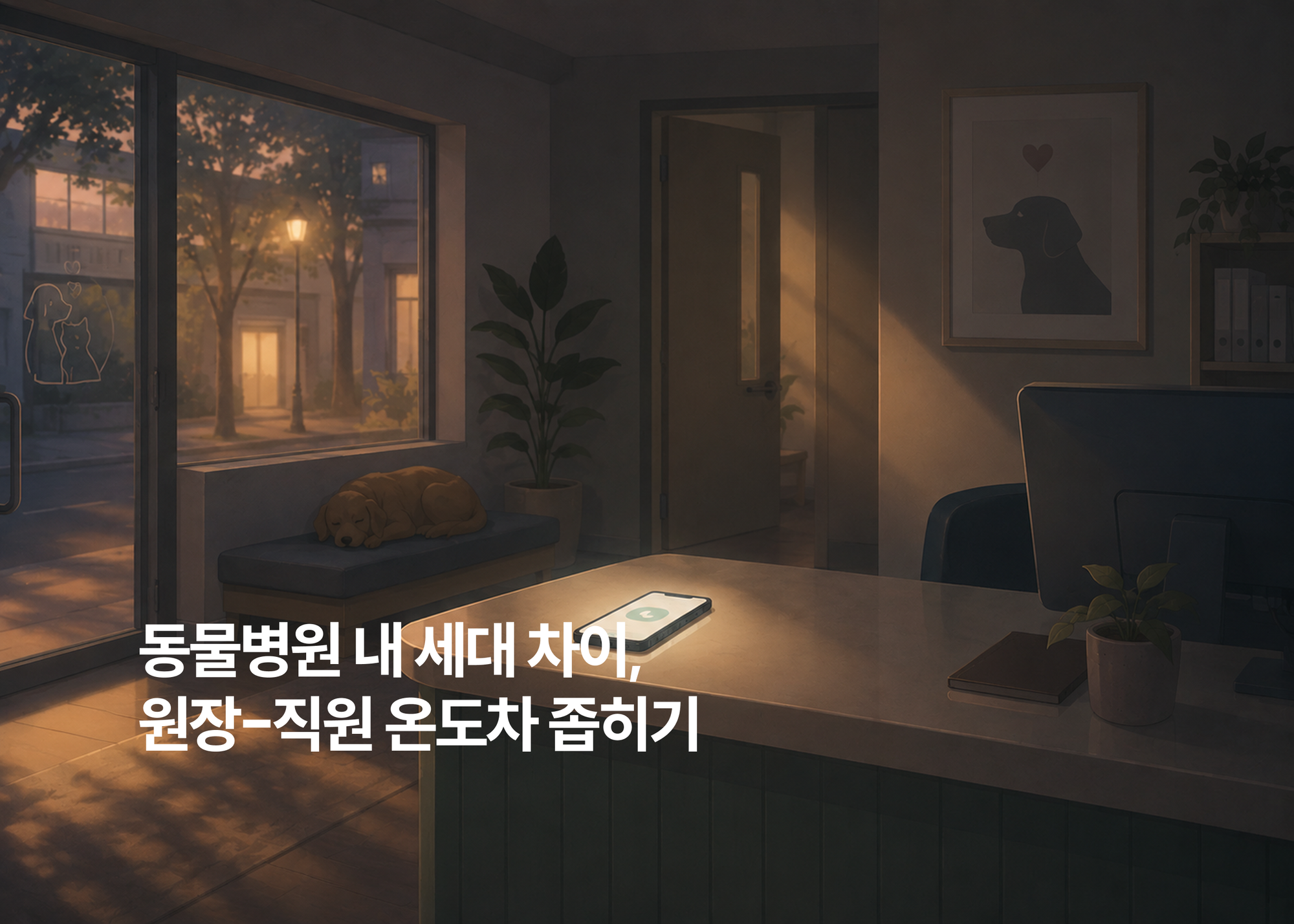 동물병원 내 세대 차이, 원장님과 직원 사이 온도차 좁히기