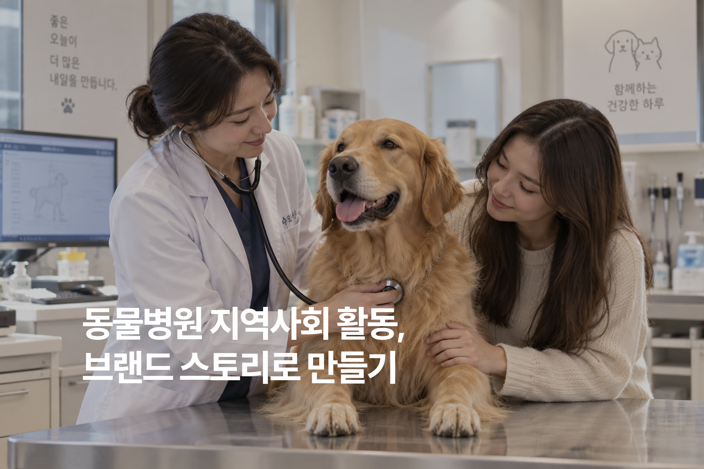 동물병원 지역사회 연계 활동, 브랜드 스토리로 만드는 법