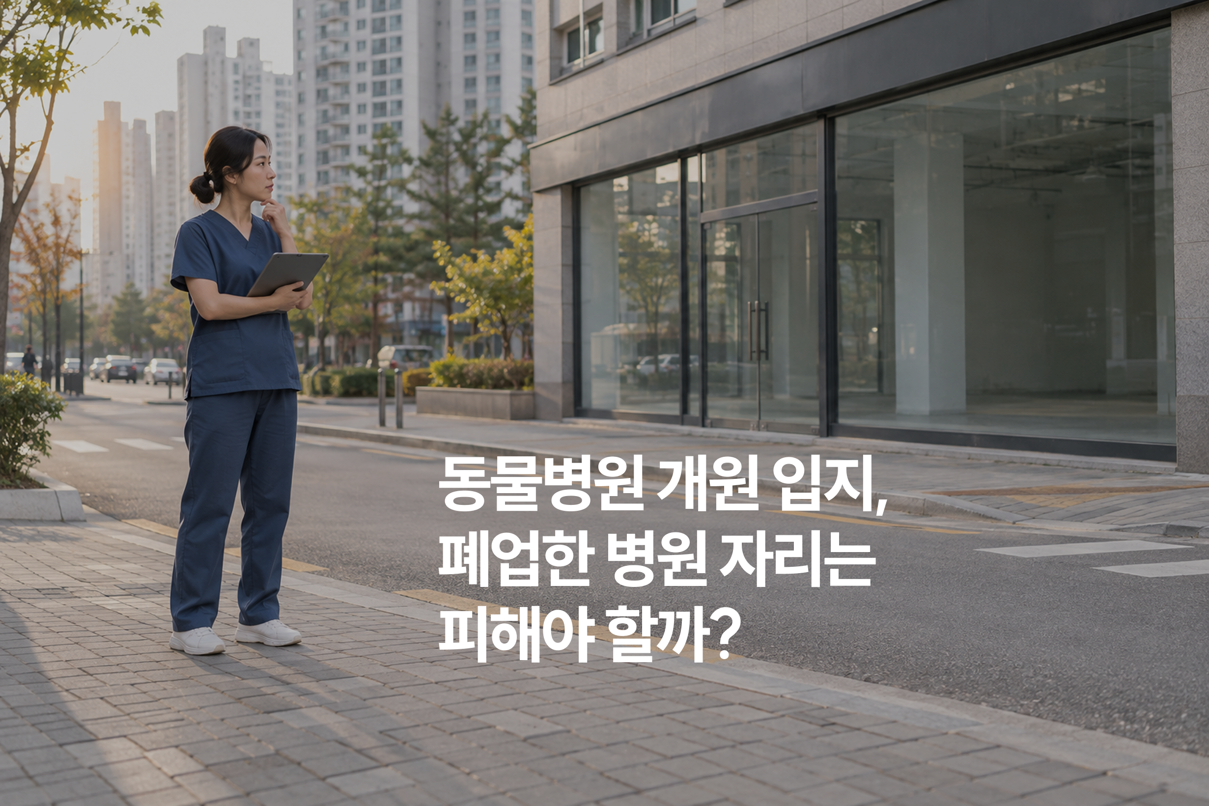 동물병원 개원 입지, 폐업한 병원 자리는 피해야 할까?
