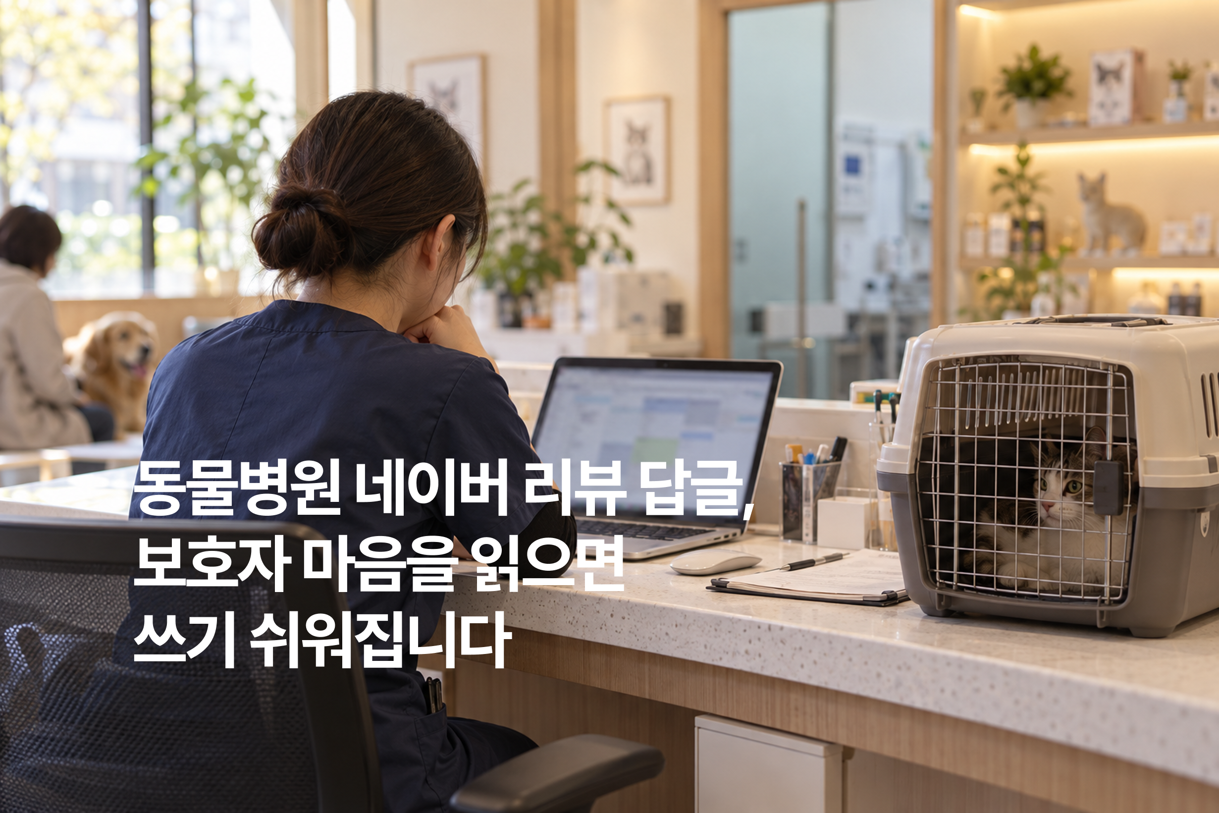 동물병원 네이버 리뷰 답글, 보호자 마음을 읽으면 쓰기 쉬워집니다