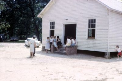 Hush up, here she comes