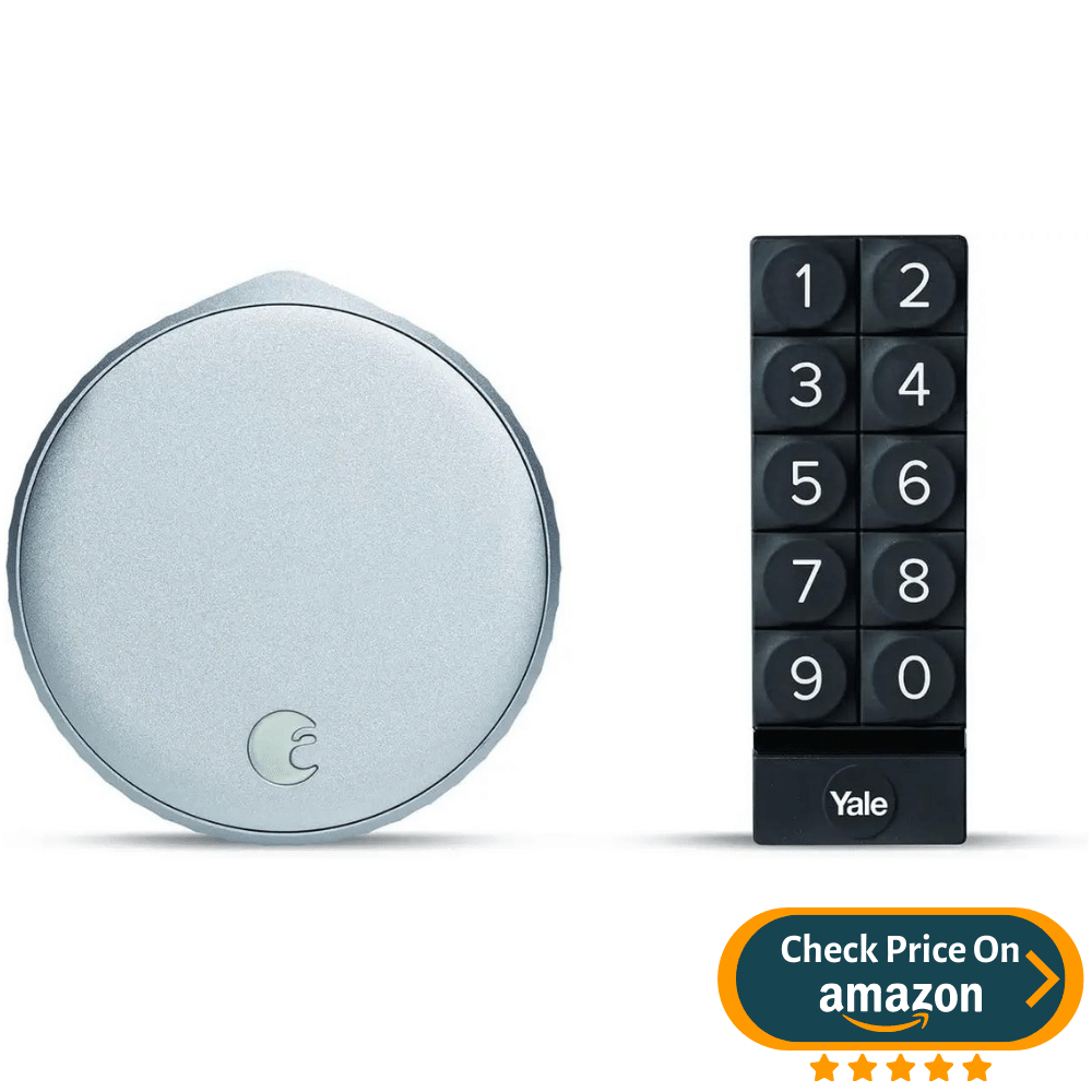 August Wi-Fi Smart Lock + Smart Keypad