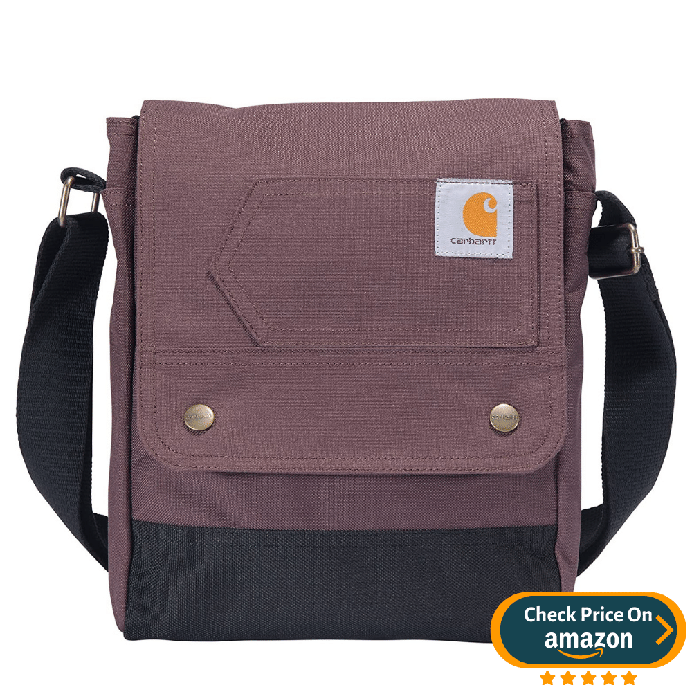 Carhartt Crossbody Bag with Snap Closure