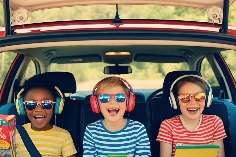 must have wet wipes, ac outlets, tablet mounts