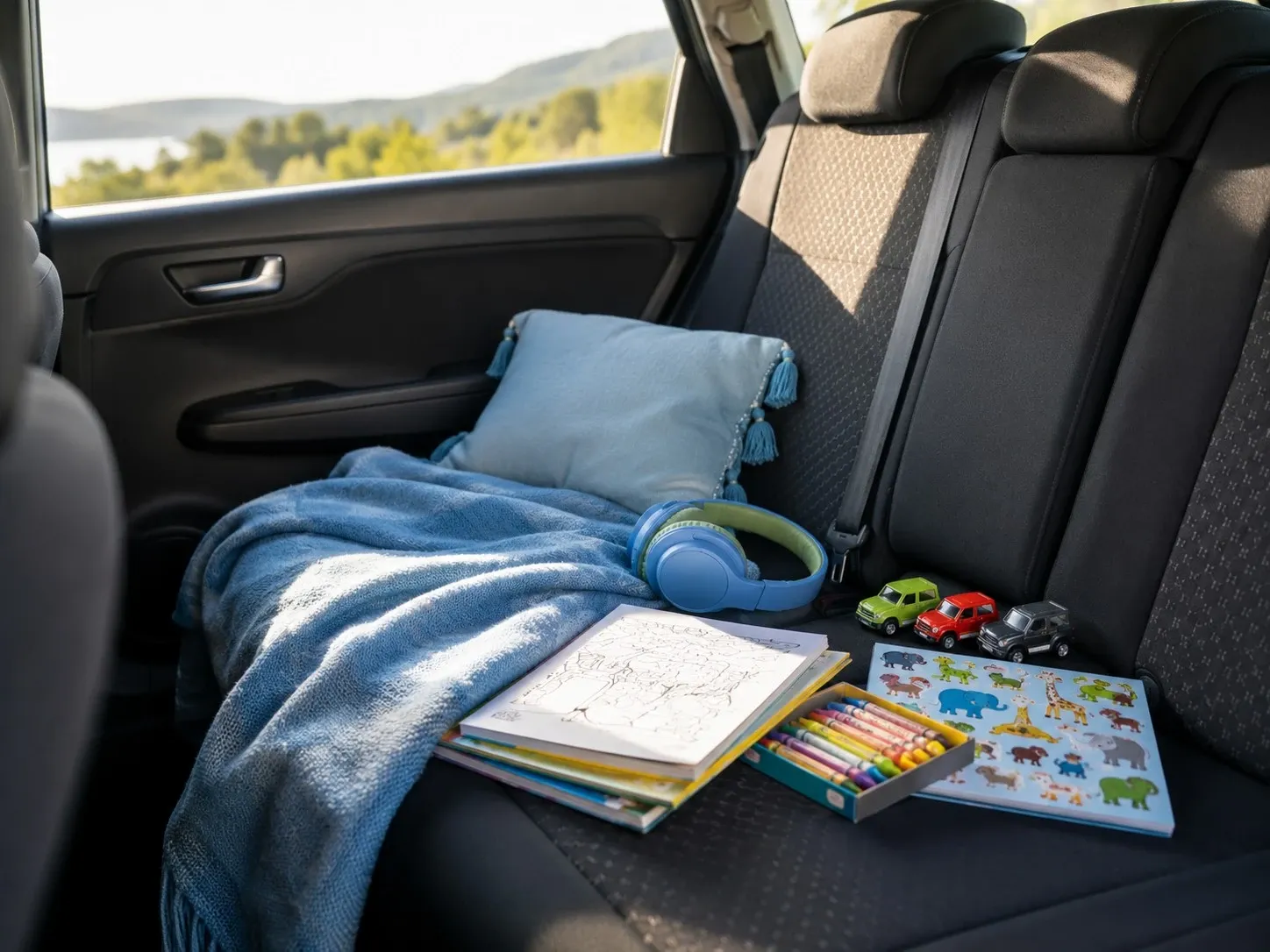 Entertainment for Kids During a Long Road Trip