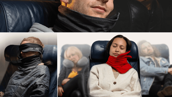 ✈️ The Best Airplane Pillow for International Flights - No More Neck Pain!  💤