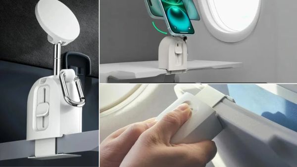 The Best Airplane Phone Holder for Travel