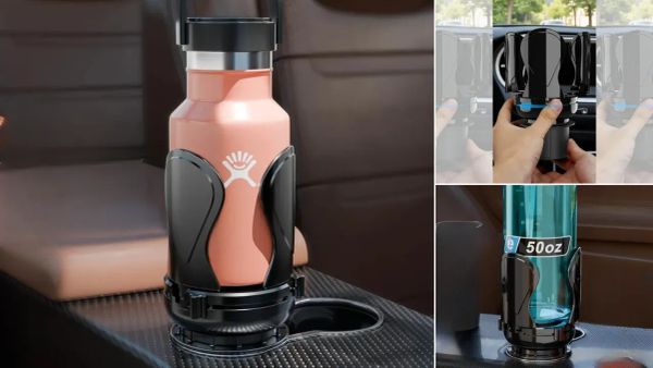 The $16 Car Cup Holder Expander That Saved Our Road Trip (Especially at Love’s 😅)