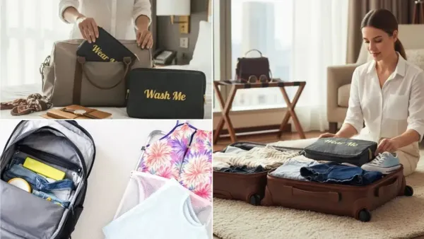 How to Keep Clean and Dirty Clothes Separate in a Suitcase