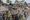 Villagers observe the blown-up family home of Ahsan Ul Haq Shiekh, accused of being involved in the Pahalgam attack. 