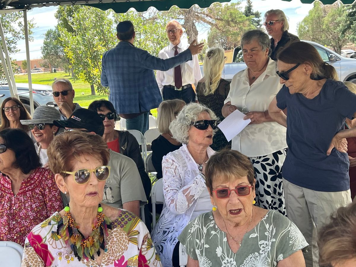 Remembering Together: Scenes from the Annual Gathering at Santa Fe's Jewish Cemetery