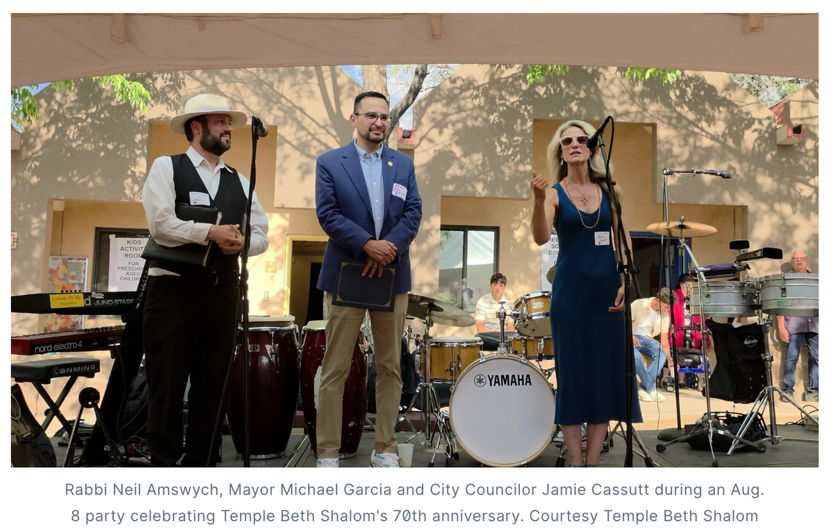 Temple Beth Shalom sees bright future as congregation marks 70th anniversary