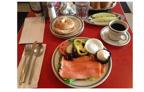 Prayer First. Lox Immediately After