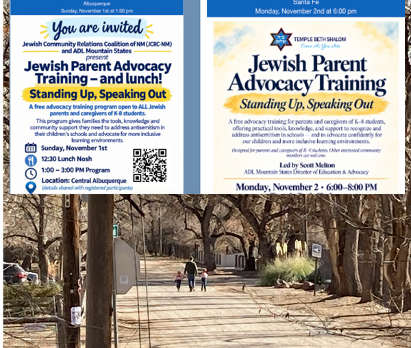 How to “Interrupt” Antisemitism: ADL Parent Training Comes to New Mexico
