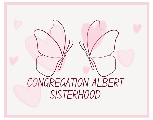 Sisterhood at Congregation Albert ! Chanukah Market Begins November 8th. Join the fun by Shopping, Volunteering, Shopping while Volunteering
