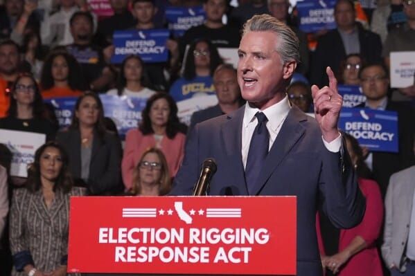 Associated Press: Gavin Newsom speaks on California’s plan to redraw congressional maps
