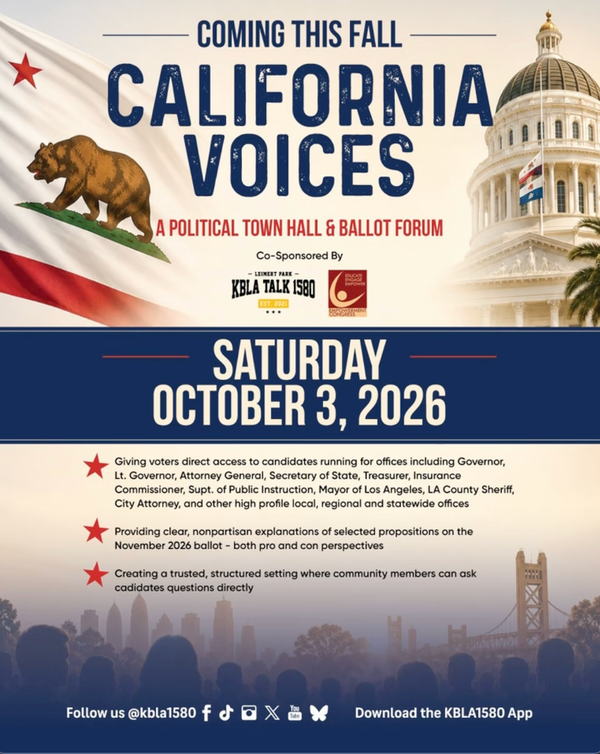KBLA Talk 1580 & Empowerment Congress: California Voices