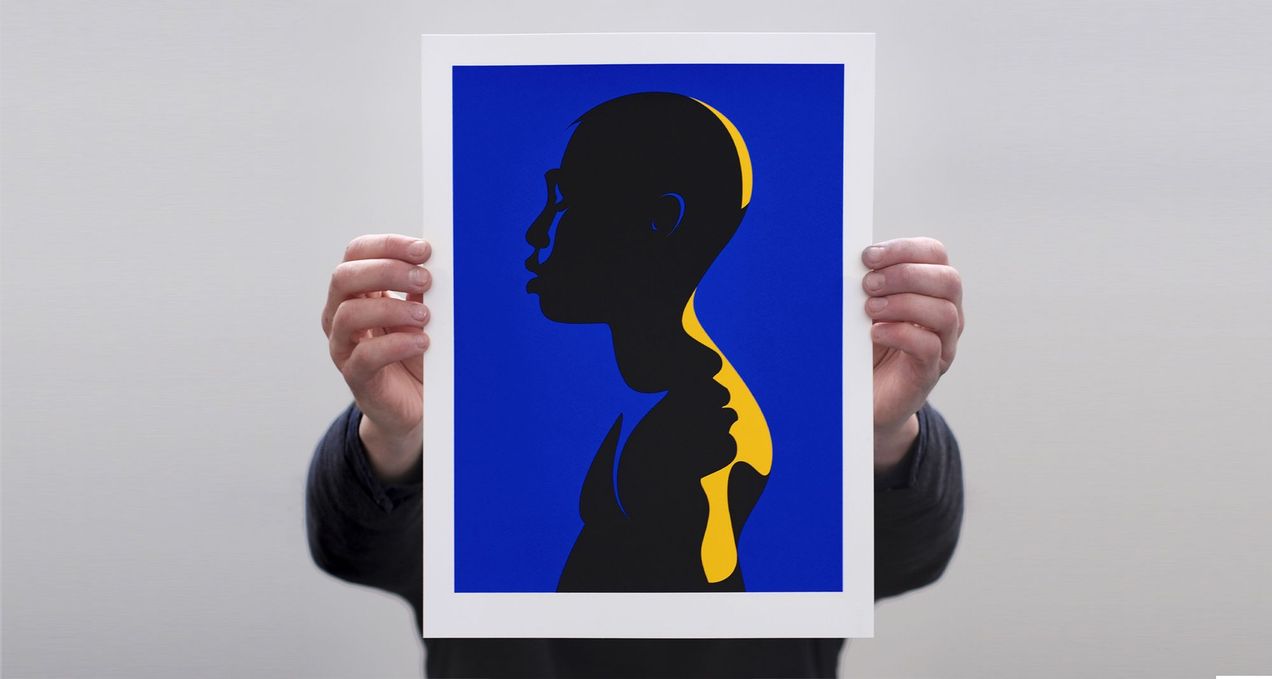 Is blue the deepest colour? Moonlight by Malika Favre.