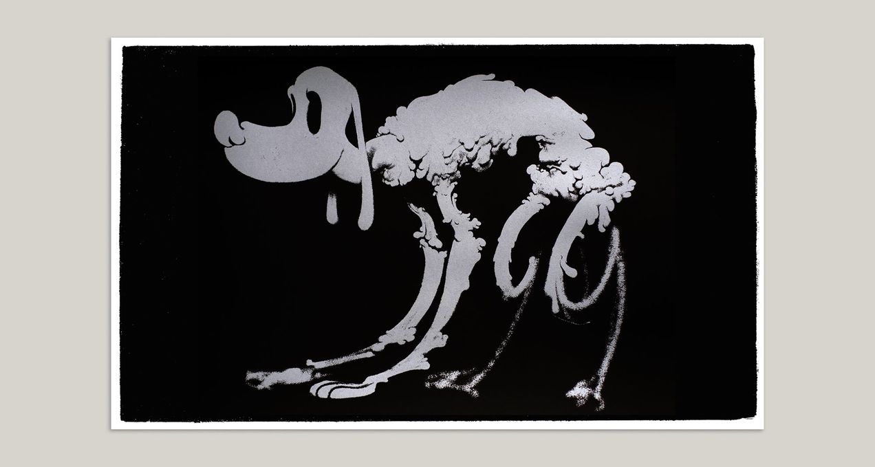 'Old Friend' Screenprinted art edition by Ivan Solyaev