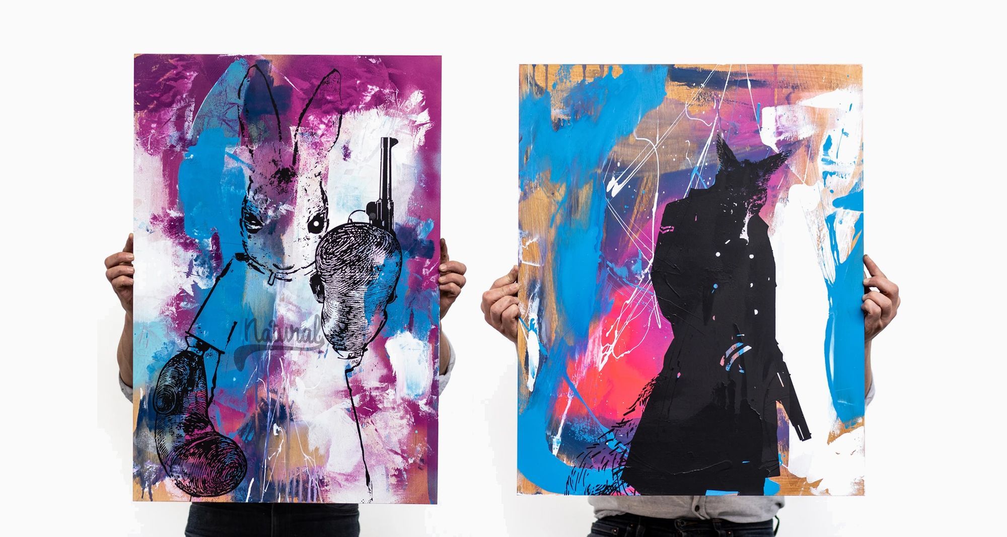 Harry Bunce Affordable Art Fair editions.