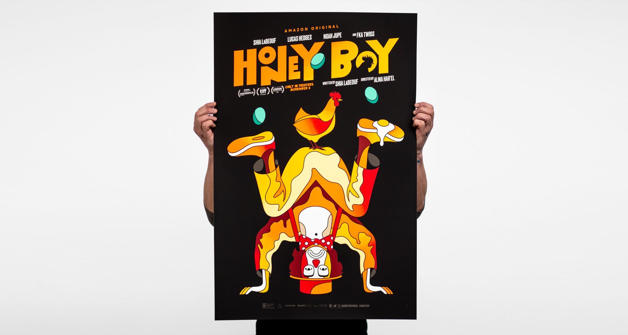 ‘Honey Boy’ commemoratory edition by La boca for Amazon Studios & Honey boy movie.