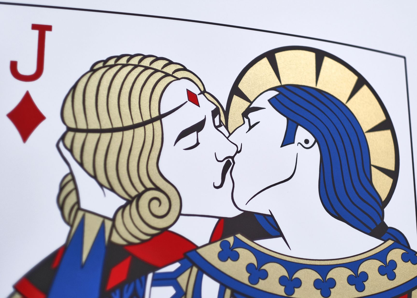 Playing Cards Gold Editions by Mahdieh Farhadkiaei