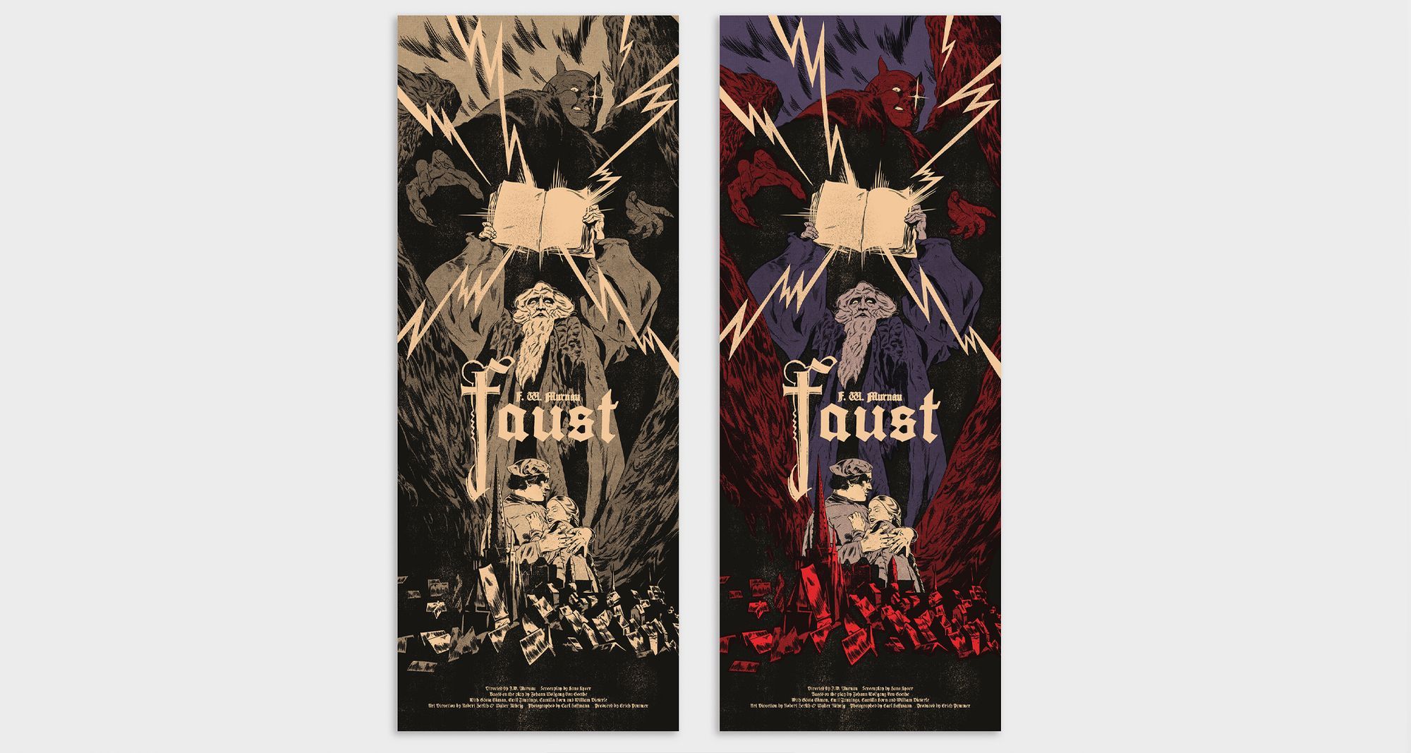 F.W. Murnau’s ‘Faust’ by Johnny Dombrowski