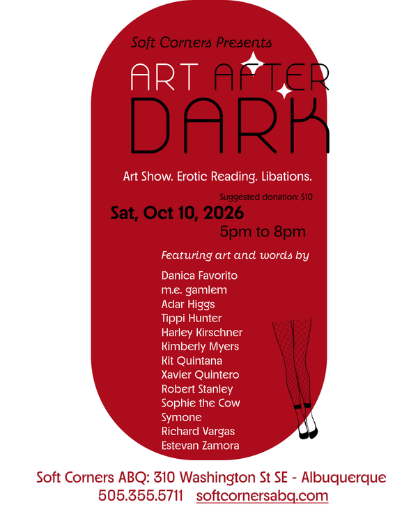 Art after Dark Is Tomorrow: 10/10/26!