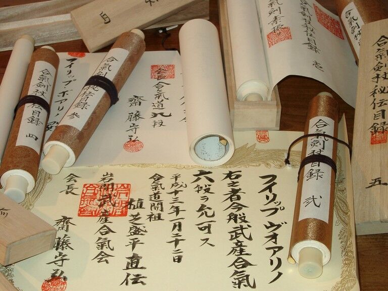 J’ai du accepter le neuvième Dan