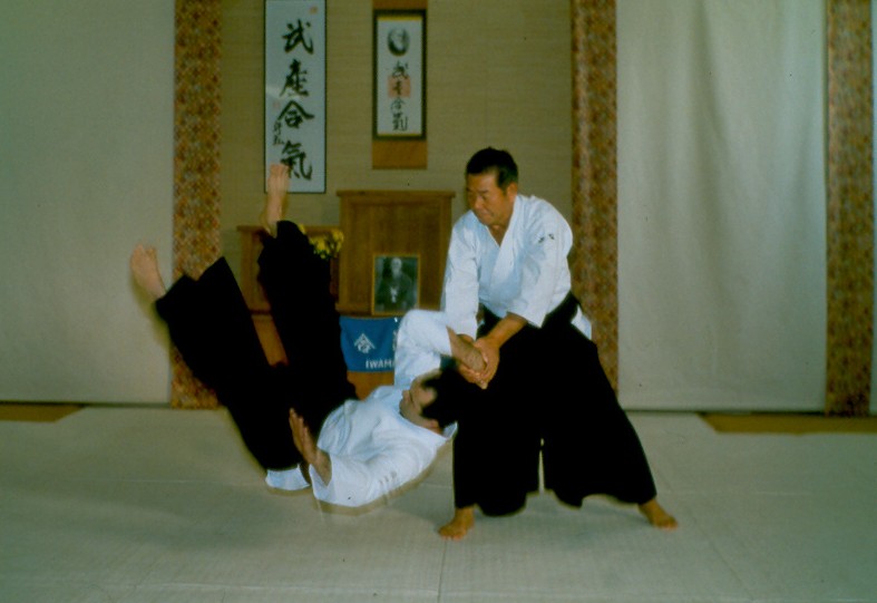 Pas de shiho nage ...