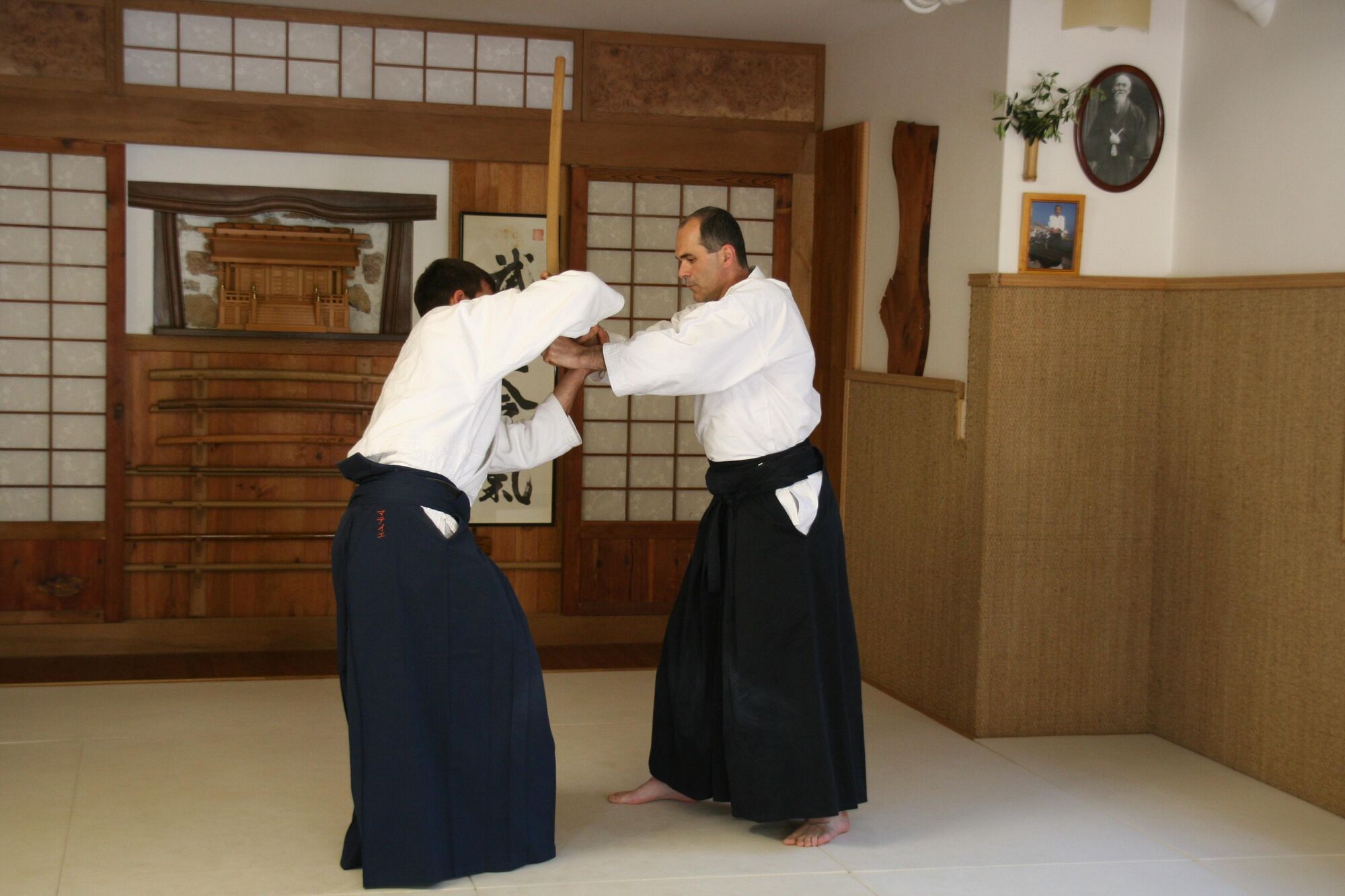 Ken / Tai jutsu #2 - Morote dori nikyo