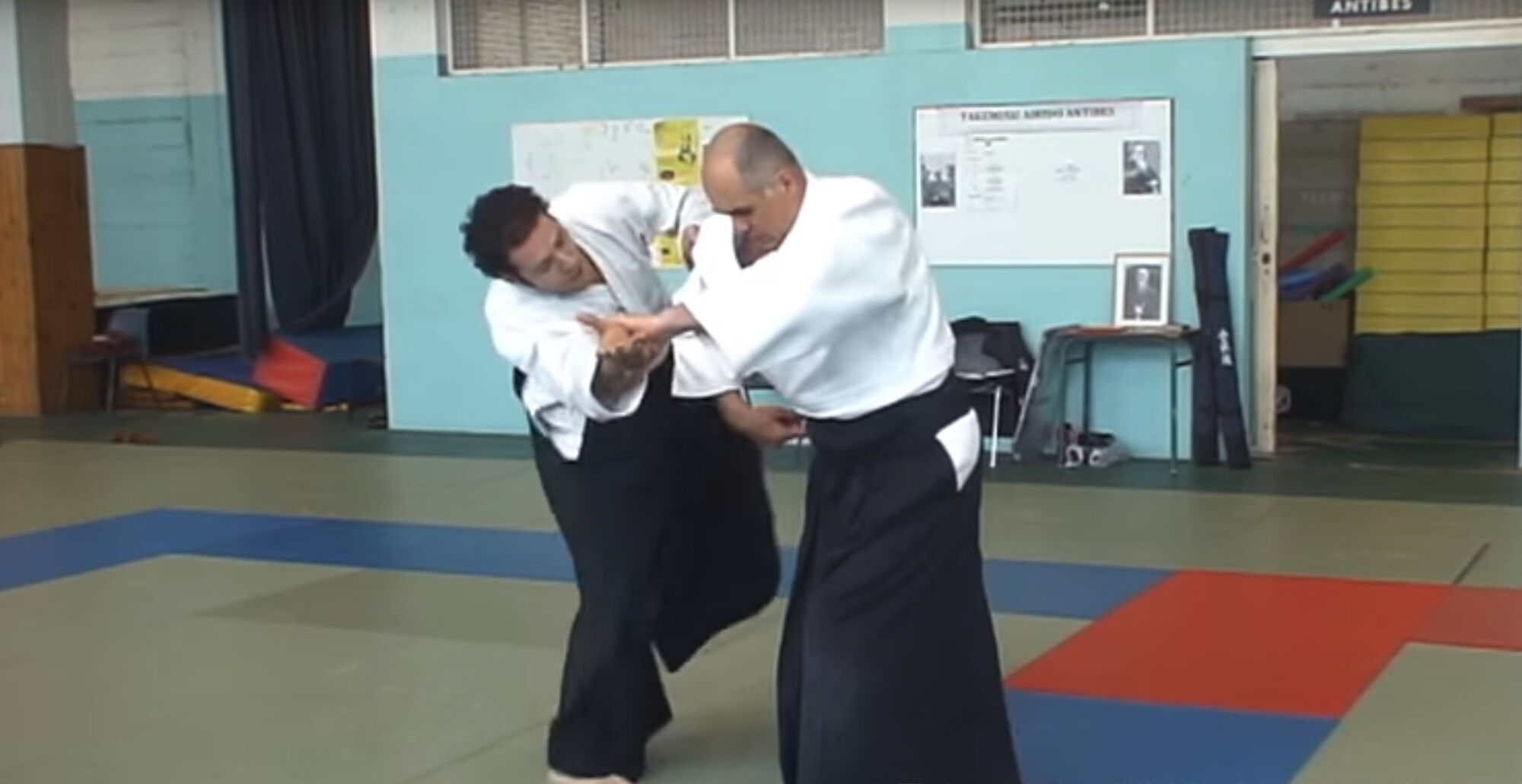 Kata dori men uchi shiho nage - Explication de l’utilisation des hanches