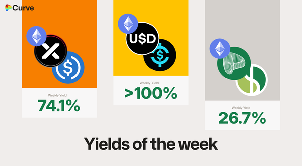 Curve Best Yields & Key Metrics | Week 29, 2026