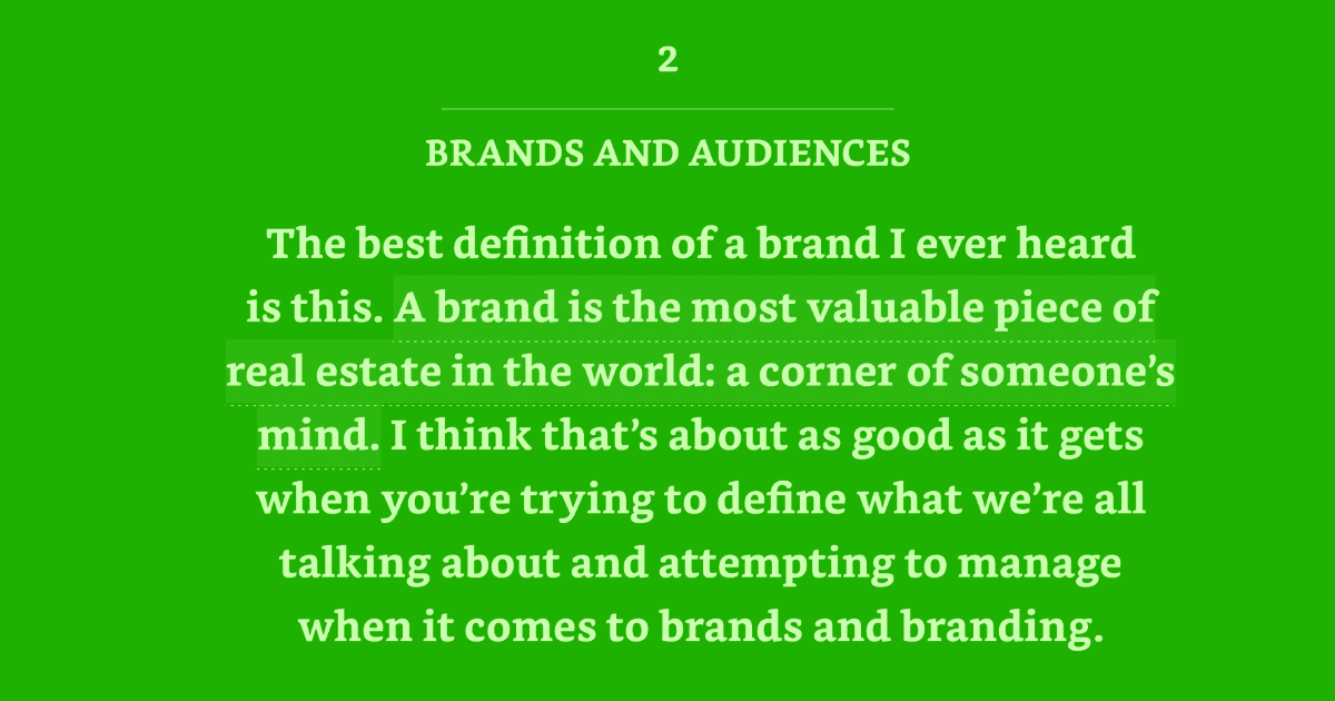 Hegarty on Advertising on Brands #1