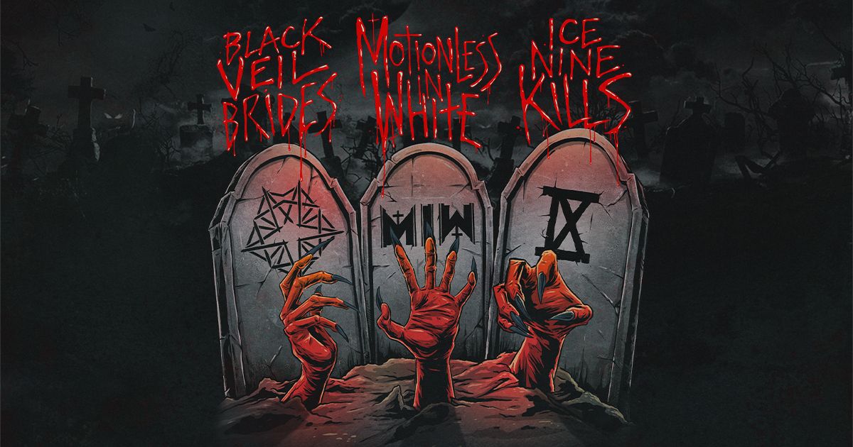 Concert Recap: Black Veil Brides, Motionless in White + Ice Nine Kills – The “Trinity of Terror” Tour, Myrtle Beach, SC (April 24, 2022)