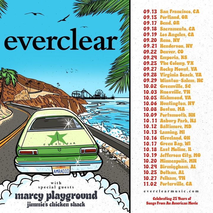 Concert Recap: Everclear in Virginia Beach, VA (9/28/2024)
