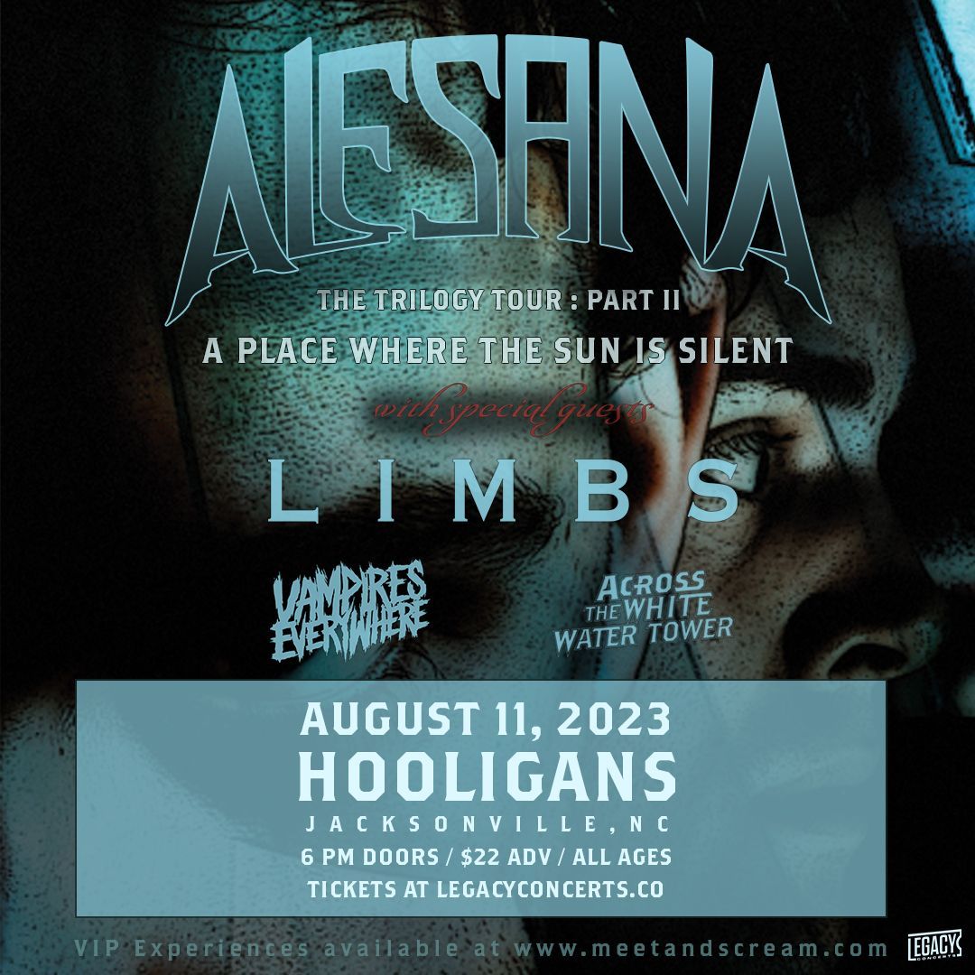Concert Recap: Alesana - The "Trilogy" Tour, Pt. II in Jacksonville, NC (August 11, 2023)