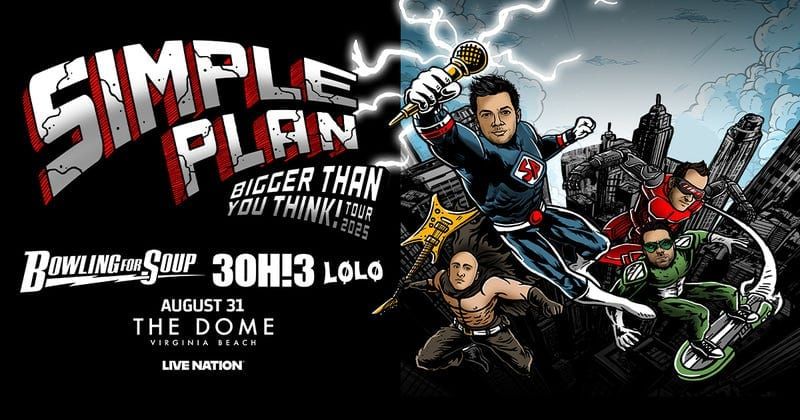Concert Recap: Simple Plan's "Bigger Than You Think" Tour in Virginia Beach, VA (August 31, 2025)