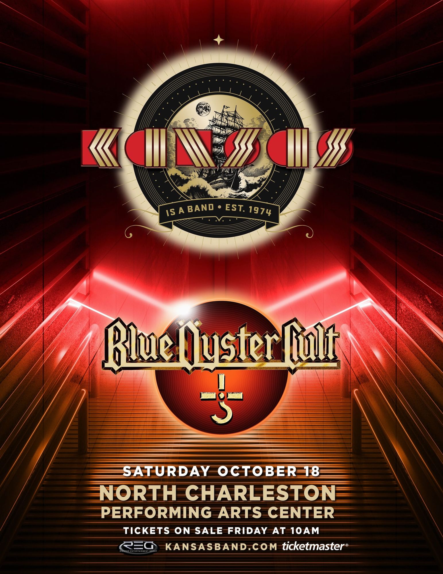 Concert Recap: Kansas + Blue Öyster Cult in Charleston, SC (October 18, 2025)