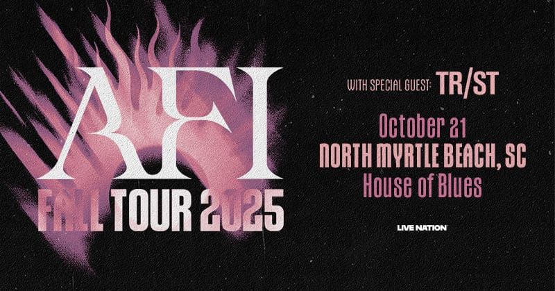 Concert Recap: AFI in Myrtle Beach, SC (October 21, 2025)