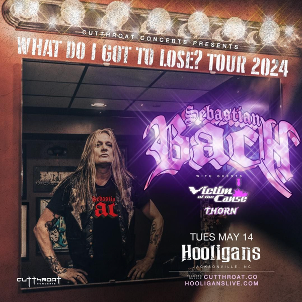 Concert Recap: Sebastian Bach's "What Do I Got To Lose?" Tour in Jacksonville, NC (May 14, 2024)