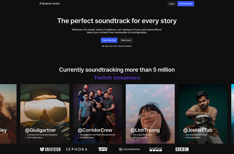 Epidemic Sound - 2025 Discount code
