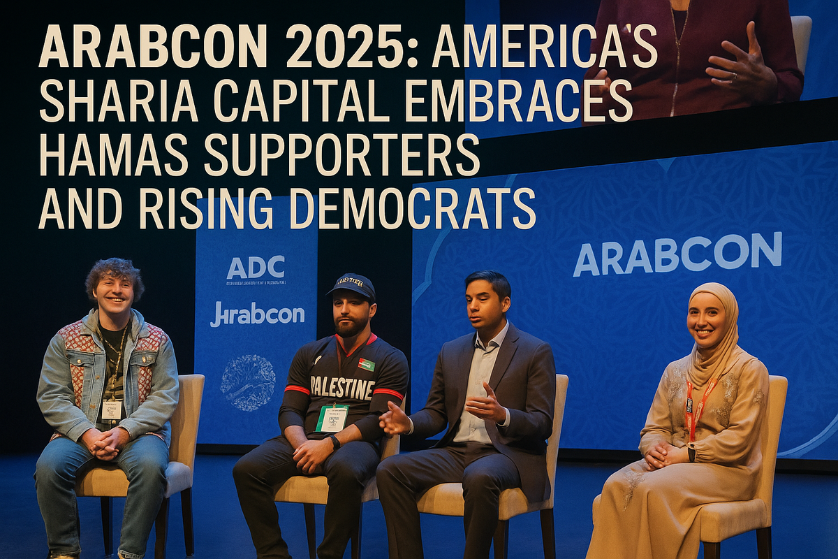 ArabCon 2025: America’s Jihad Capital Embraces Hamas Supporters and Rising Democrats